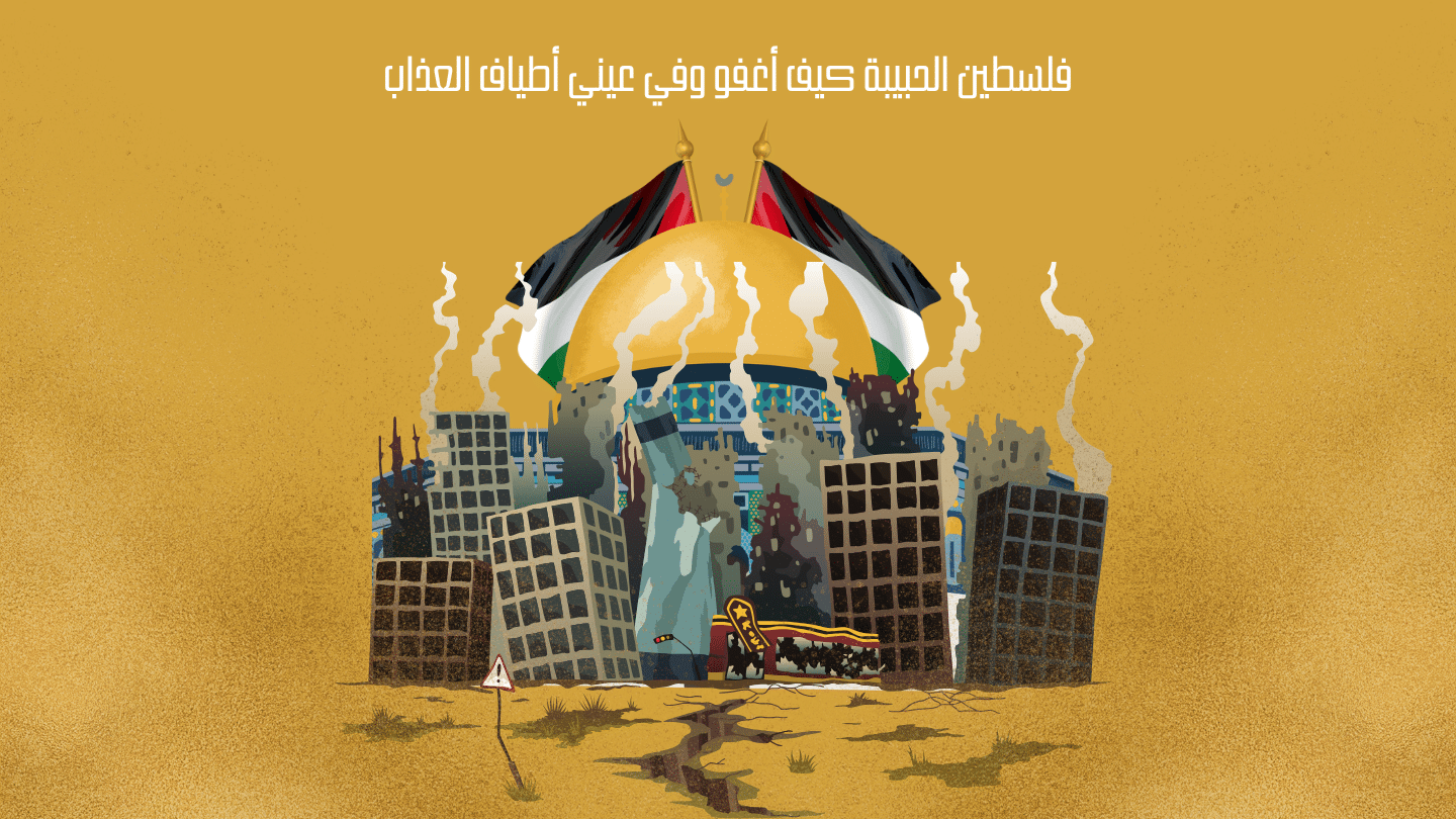 Palestina Versus Zionis di Pangkuan Inggris